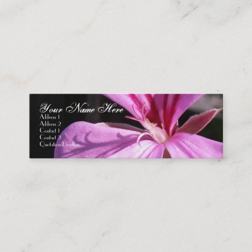 Customizable Pretty in Pink Business Cards