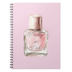 Pretty in Pink Nail Polish Notebook