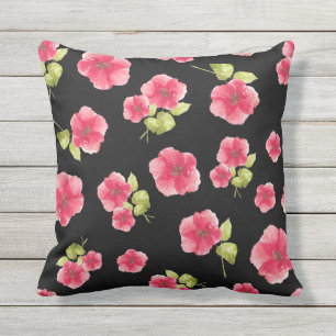 Pretty in Pink Outdoor Pillow