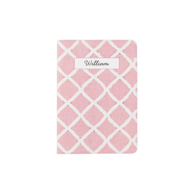 Pretty in Pink Passport Holder (Front)