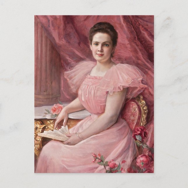 Pretty in Pink | Paul De La Boulaye Postcard (Front)