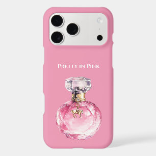 Pretty in Pink Perfume Bottle Horse Charm iPhone 17 Pro Max Case