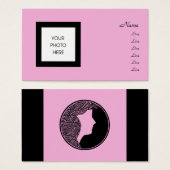 Pretty in Pink Photo Frame (Front & Back)