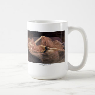 "PRETTY IN PINK "  pinup girl coffee mug