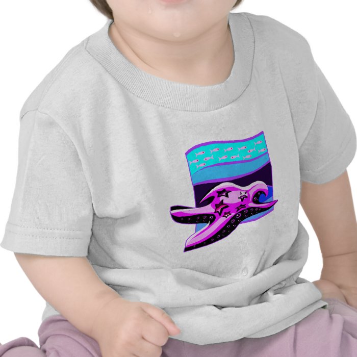 Pretty in Pink Starfish Tee Shirts