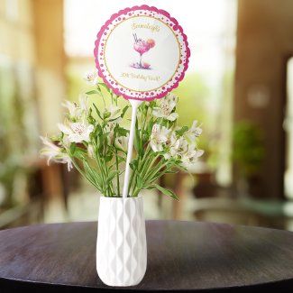 Pretty in Pink Themed Cocktail Birthday