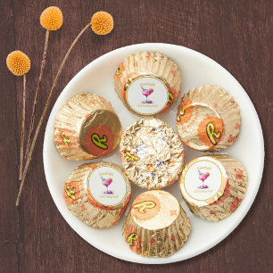 Pretty in Pink Themed Cocktail Birthday Reese's Peanut Butter Cups