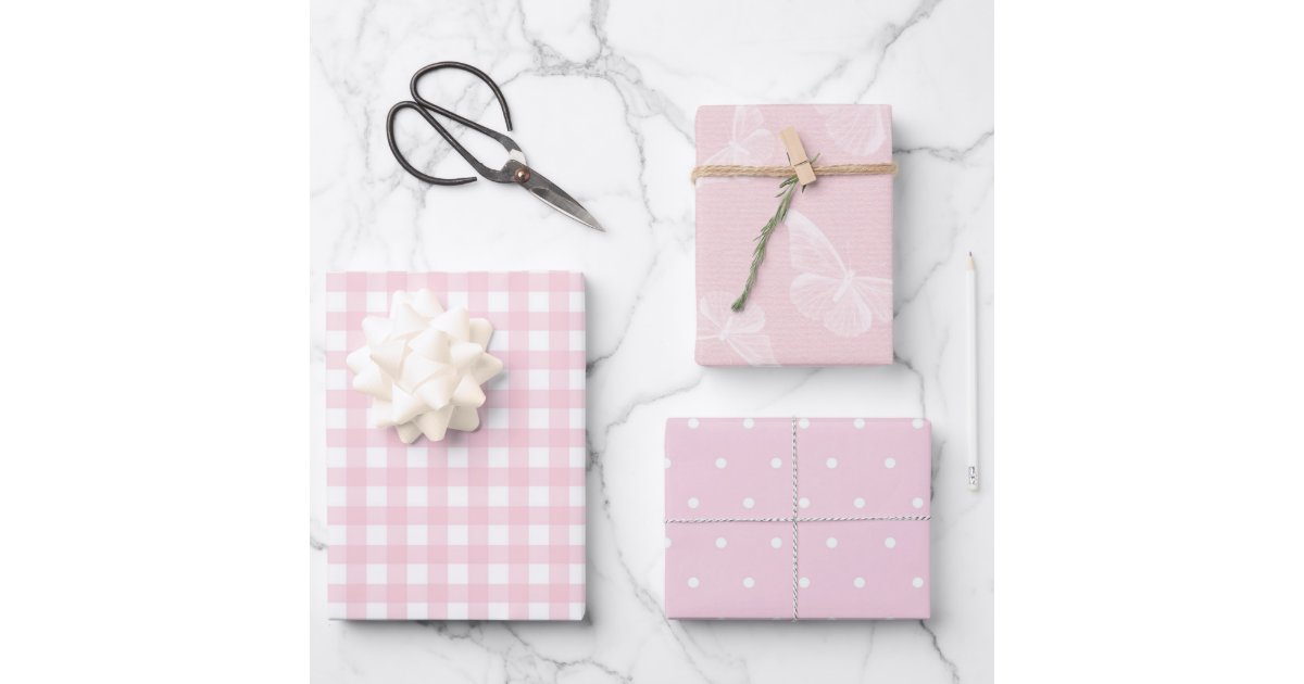 Personalized Ballerina Ballet Name Pretty Wrapping Paper Sheets, Zazzle