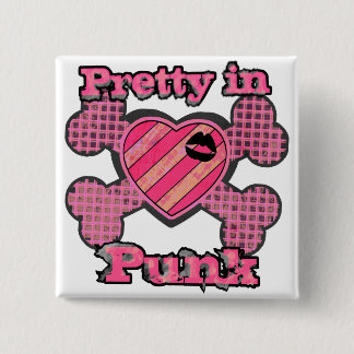 Pretty in Punk Pinback Button