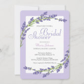 Pretty in Purple | Bridal Shower Invitation (Front)