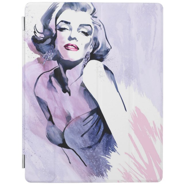 Pretty in Purple iPad Smart Cover (Front)