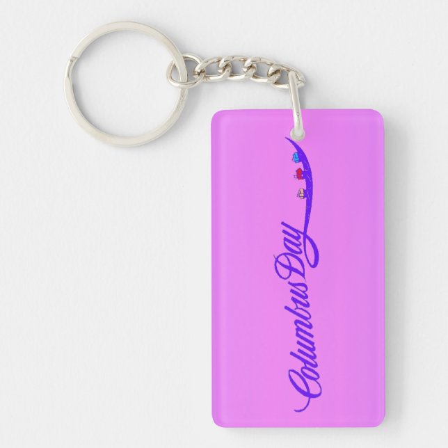 Pretty in Purple - Keychain (Front)