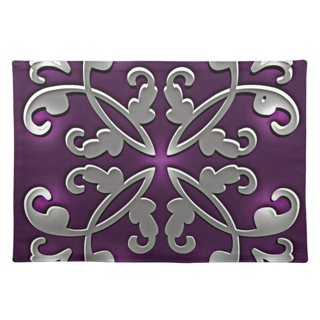 Pretty in Purple Placemat (Front)
