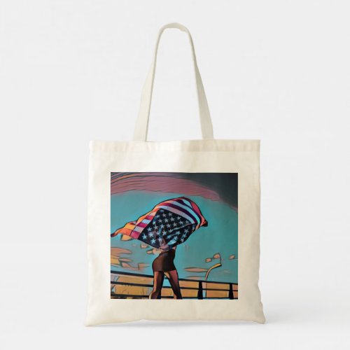 Pretty Independence  Tote Bag