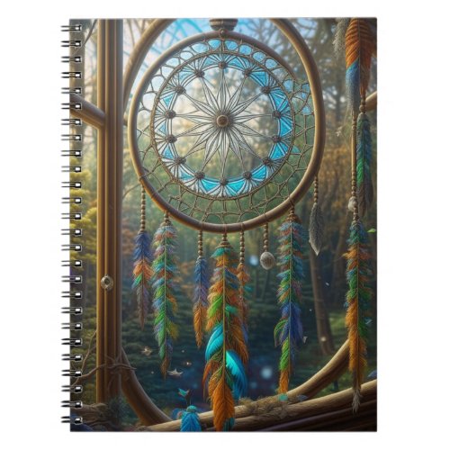 Pretty Intricate Suncatcher Dreamcatcher Art Notebook