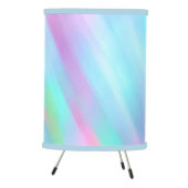 Pretty Iridescent Effect Pastels Pattern Tripod Lamp (Right)