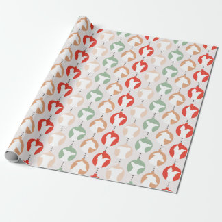 Pretty Italian Greyhound Ornament Wrapping Paper