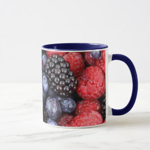 Pretty Juicing, Berries" Coffee Cup