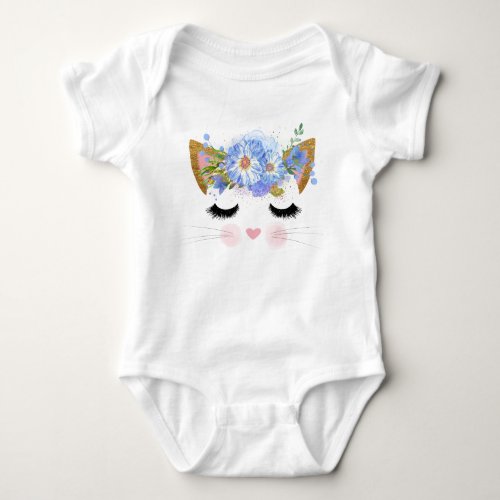 Pretty Kitten Baby Tutu Bodysuit