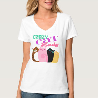 Pretty Kitties "Crazy Cat Lady" Tee Shirt