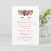 Pretty Kitty Baby Shower Invitation (Standing Front)