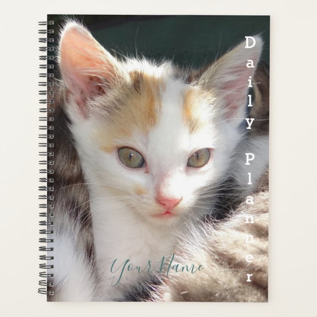Pretty Kitty - Daily Planner- HAMbWG Planner (Front)