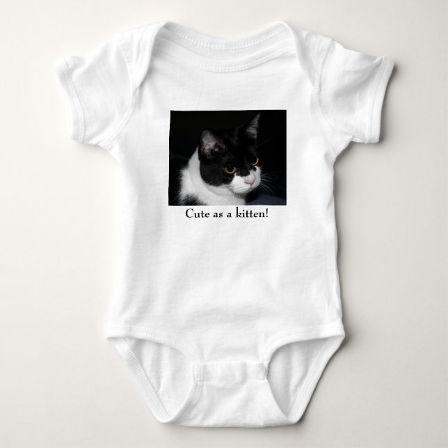 Pretty Kitty Infant Creeper (Front)