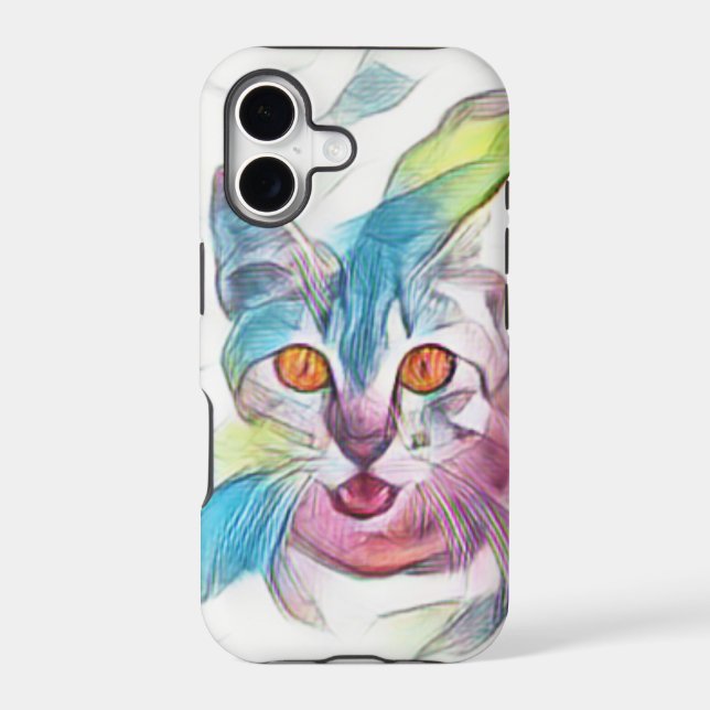 Pretty Kitty Iphone Case (Back)