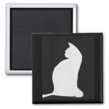 Pretty Kitty Magnet by Lighthearted at Zazzle