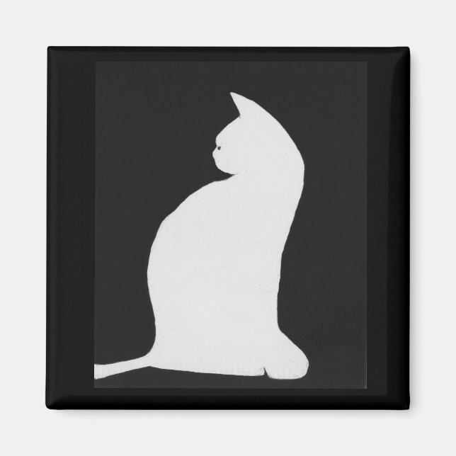 Pretty Kitty Magnet (Front)