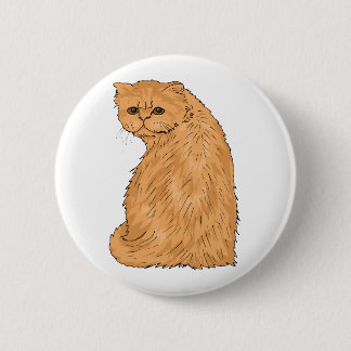 Pretty Kitty Pinback Button
