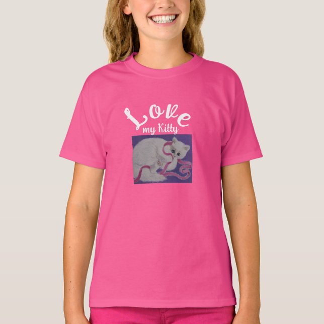 Pretty kitty T-Shirt (Front)