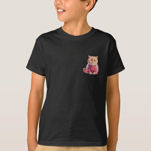 Pretty Kitty Universal Basic T_Shirt