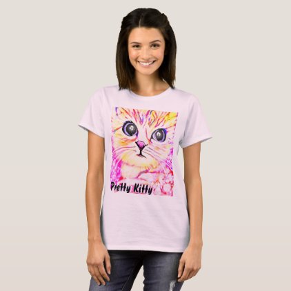 Pretty Kitty Womens Shirt