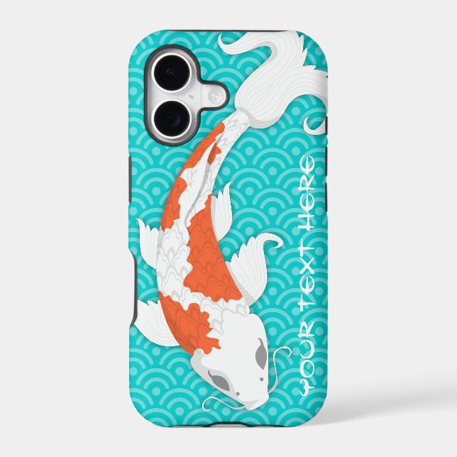 Pretty Koi Iphone Case (Back)