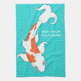 Pretty Koi Towel