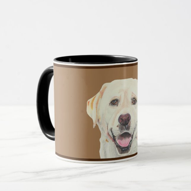 Pretty Labrador Lover's Mug (Front Left)