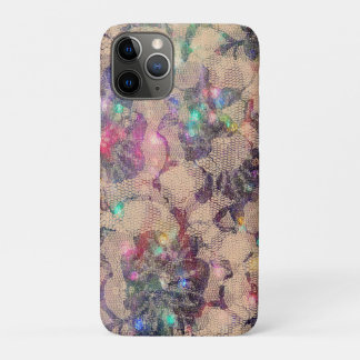 Pretty Lace Roses iPhone 11 Pro Case