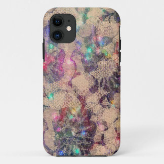 Pretty Lace Roses iPhone 11 Case