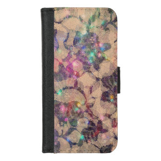 Pretty Lace Roses iPhone 8/7 Wallet Case