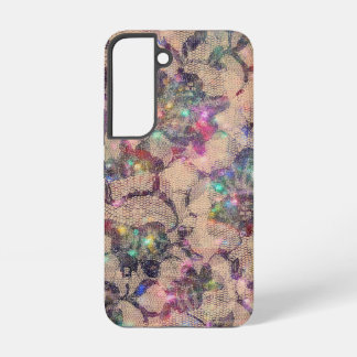 Pretty Lace Roses Samsung Galaxy S22 Case