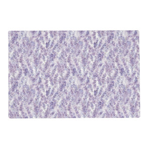 Pretty Lavender Flowers Birthday Placemat