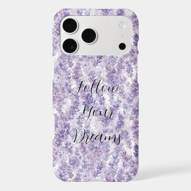 Pretty Lavender Flowers   Case-Mate iPhone Case (Back)