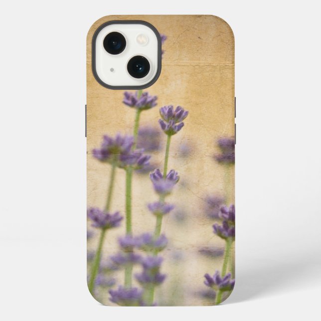 Pretty Lavender Flowers Iphone Case (Back)