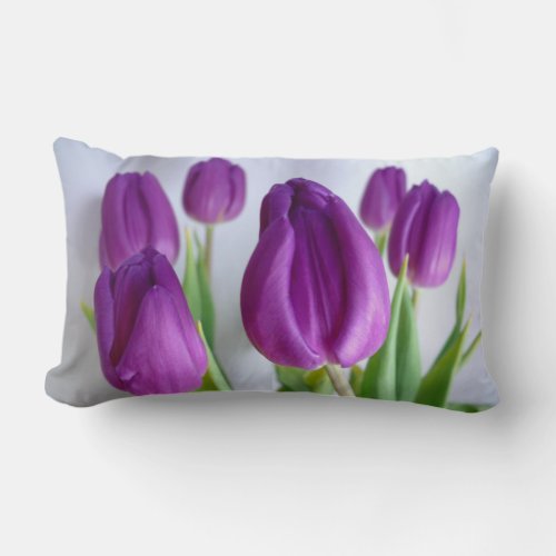 Pretty Lavender_Purple Tulips decorator  pillow