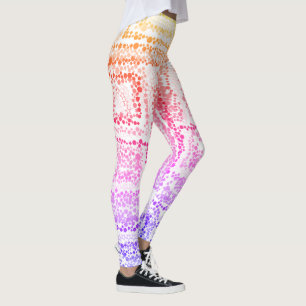 Pretty Leggings purple red yellow orange