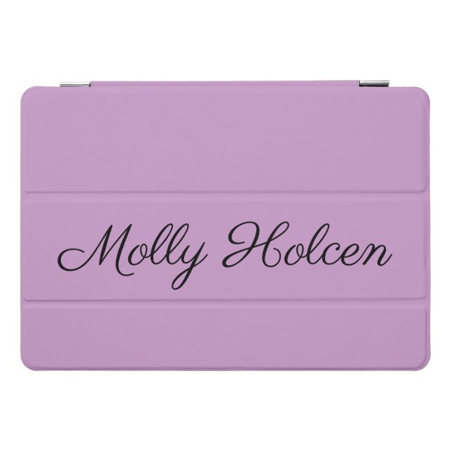 Pretty Letters on Lavender-  iPad Pro Cover (Horizontal)