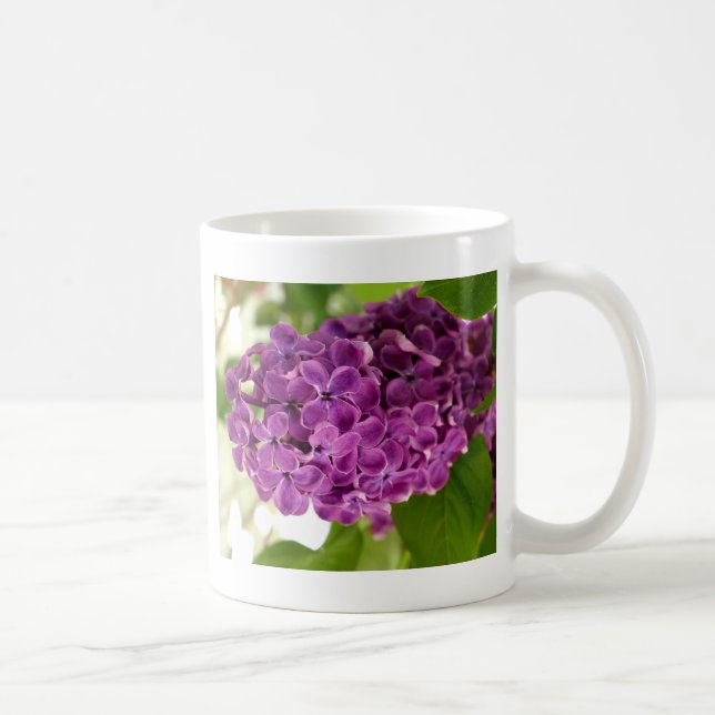 Pretty Lilac Coffee Mug (Right)