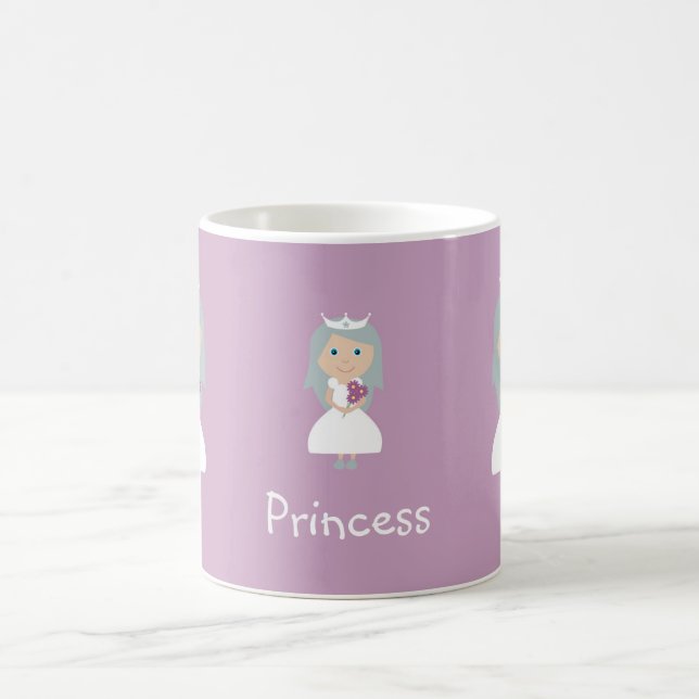 Pretty lilac Princess mug (Center)