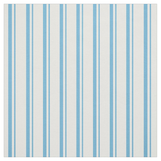 Pretty Lily Pond Candy Striped Custom Fabric (Swatch)